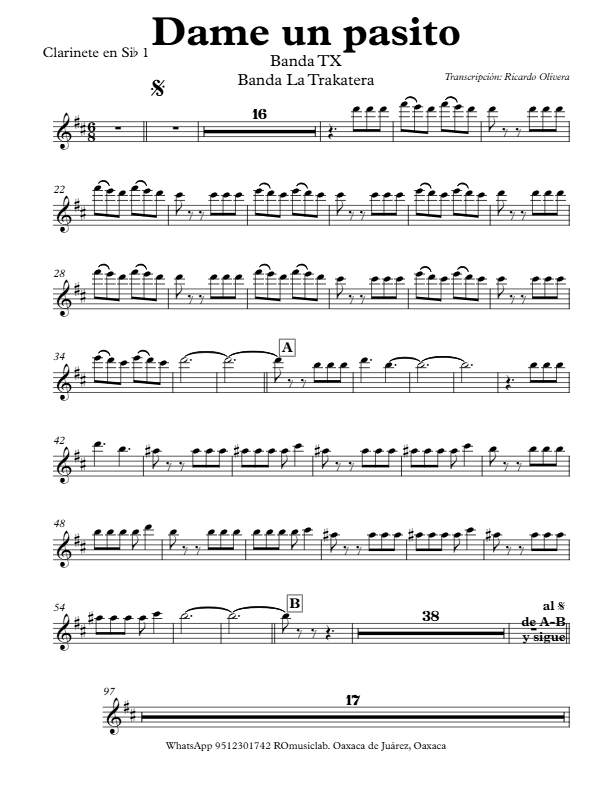 La imagen puede contener una previsualizacion de una partitura